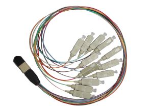 12F MTP/MPO-SC višemodni 0,9 mm spojni kabel s ventilatorom